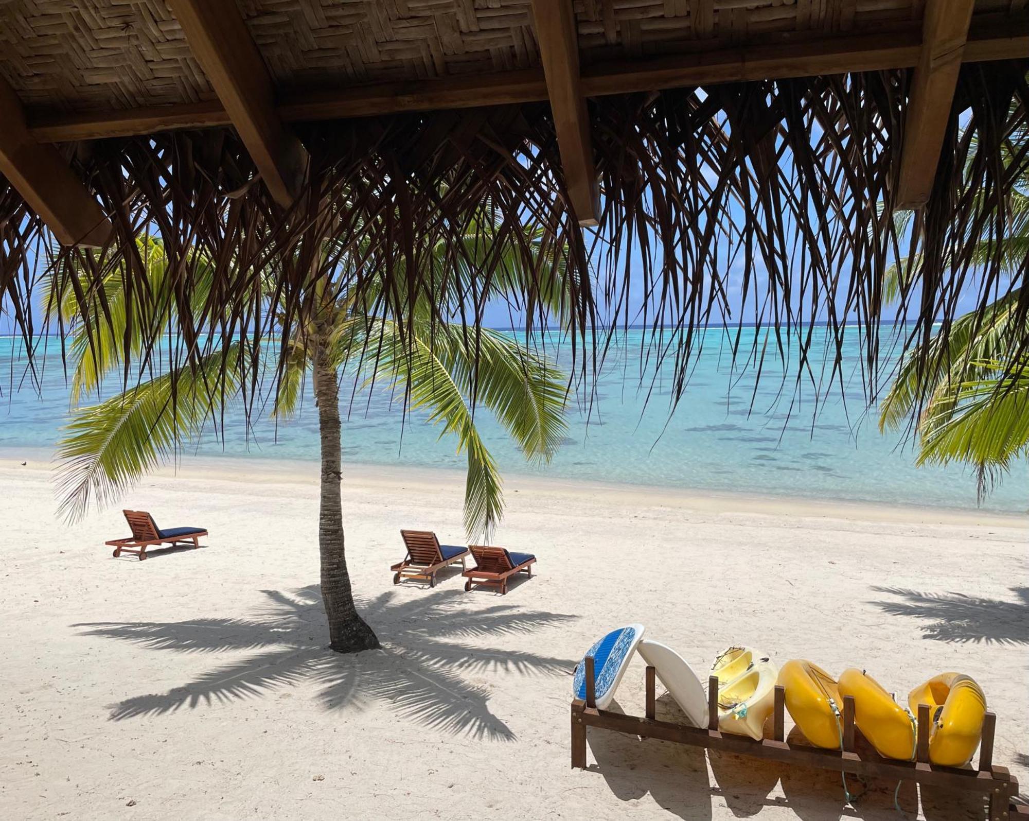Etu Moana Boutique Beach Villas - Adults Only Arutanga Kültér fotó